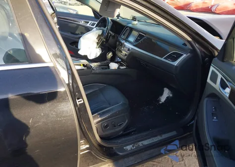 2015 Hyundai Genesis 3.8 из США, поврежденный, VIN KMHGN4JE5FU039746